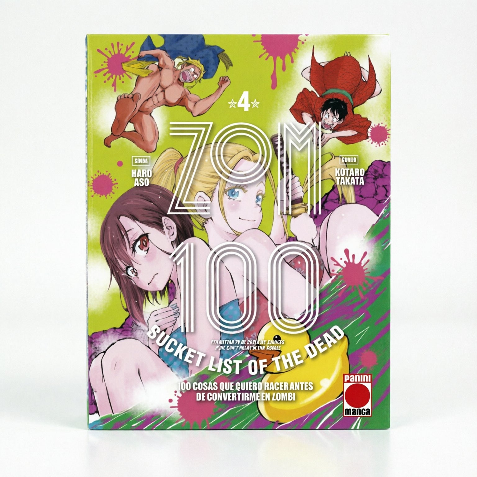 ZOM 100 N.4 ZOM 100 EUROPA-Mangas Españoles-Panini España-Akibara Xpress