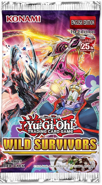 YU GI OH TCG WILD SURVIVORS BOOSTER