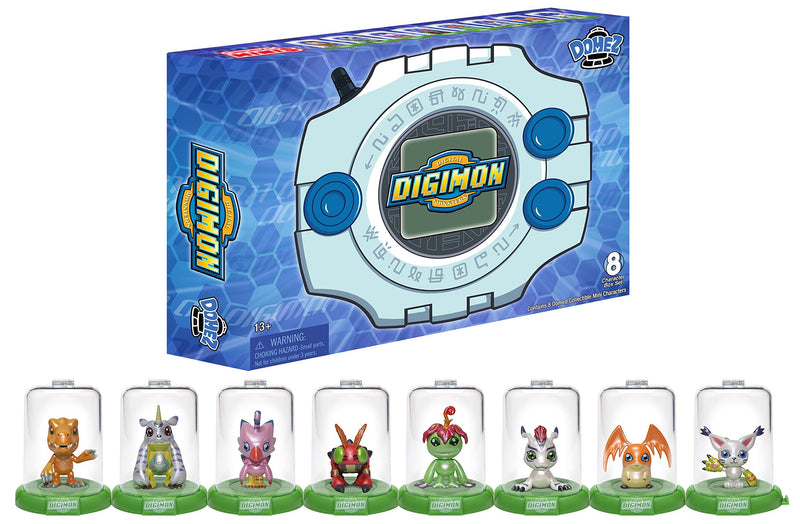 Digimon set 8 mini characters Comic Con