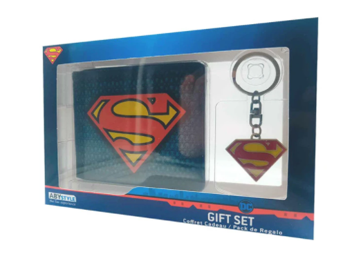 Set de Super Man Cartera y Llavero