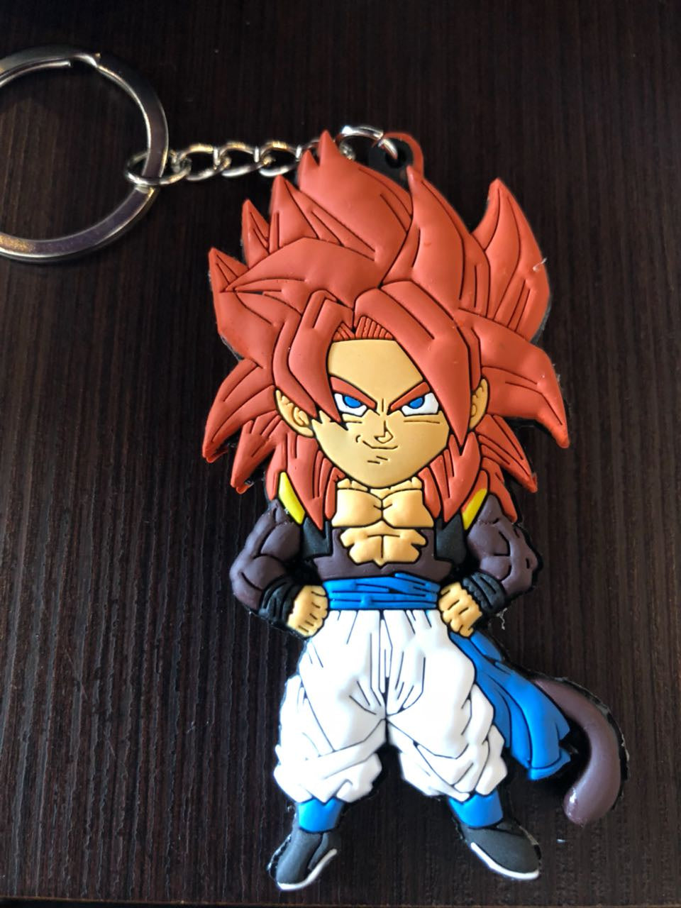 Llavero Plastico  Dragon Ball Z Gogeta SSJ4