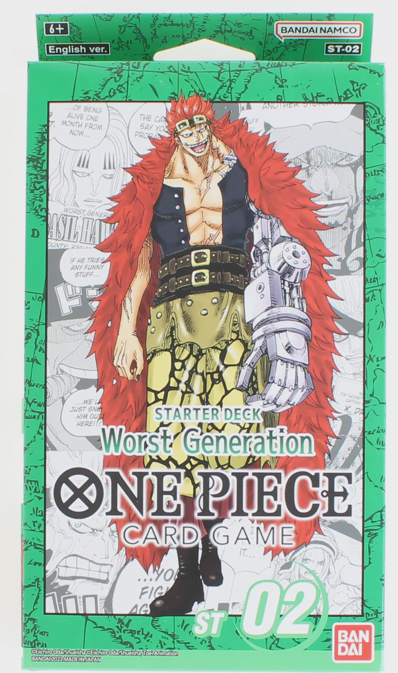 One Piece TCG: Starter Deck Worst Generation (ST-02)