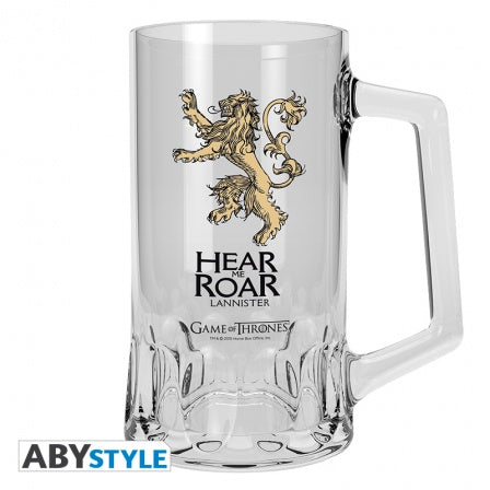 Tarro de Vidrio de Game of Thrones Lannister