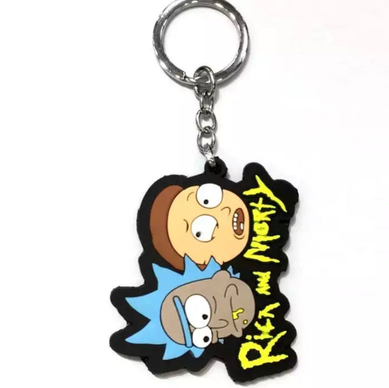 Llavero Plastico Rick &  Morty