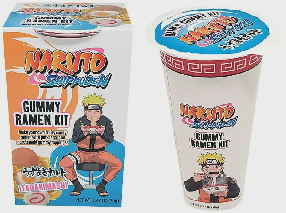 NARUTO SHIPPUDEN KIT RAMEN DE GOMITAS DIY 60g