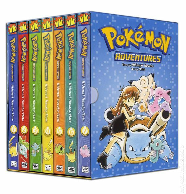 POKEMON ADV: RED BLUE SET( 1-7) INGLES