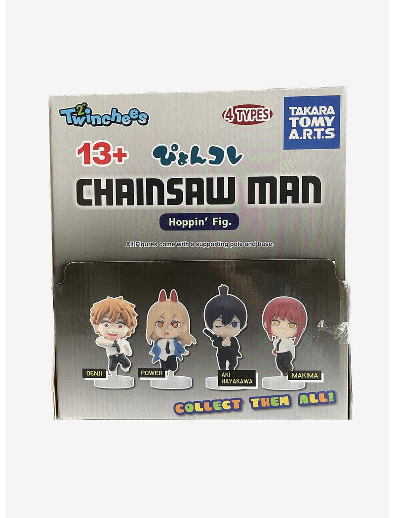 Chainsaw Man Figura Misteriosa Saltando