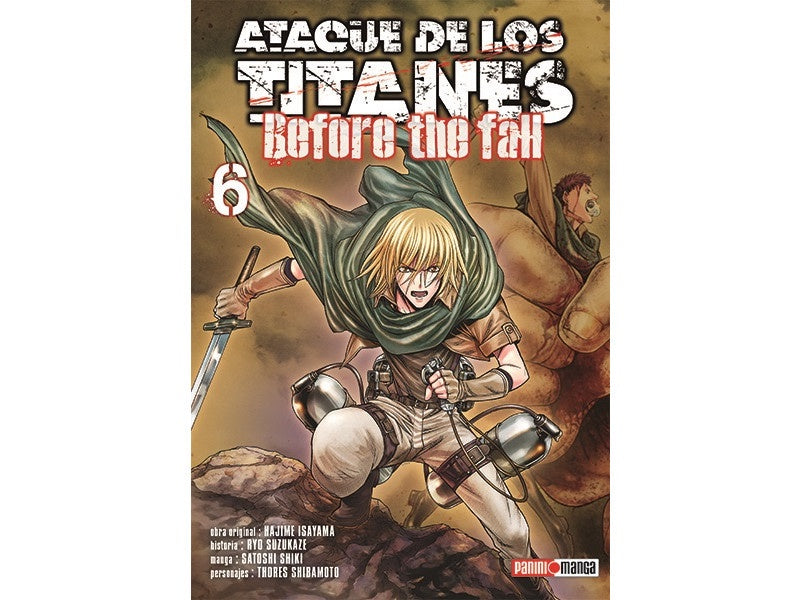 ATTACK ON TITAN BEFORE THE FALL N.6