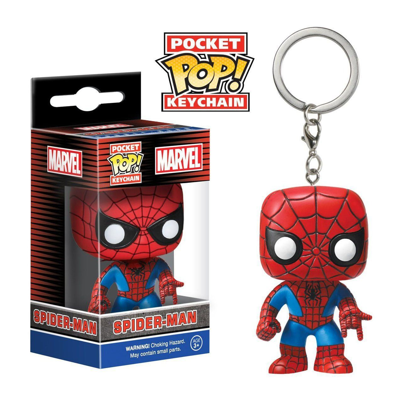 Llavero Funko Pop Spider Man Bobble Head