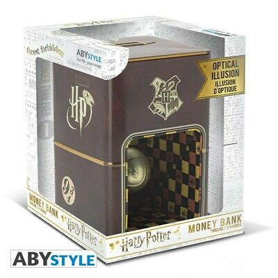 HARRY POTTER - Golden Snitch Illusion Coin Bank