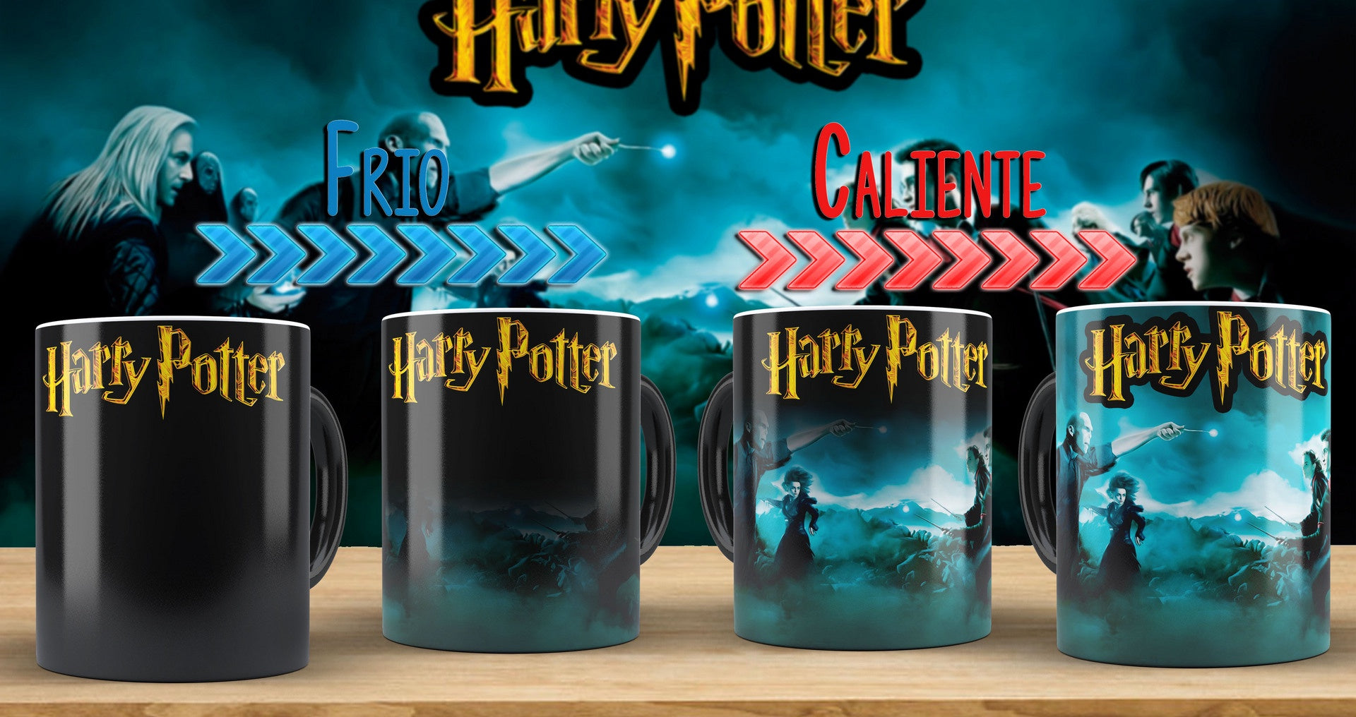 Taza Magica Harry Potter 004