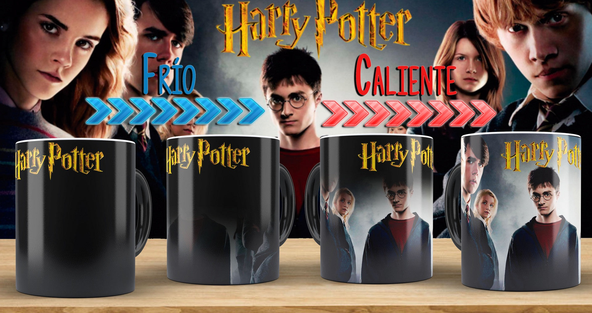 Taza Magica Harry Potter 007