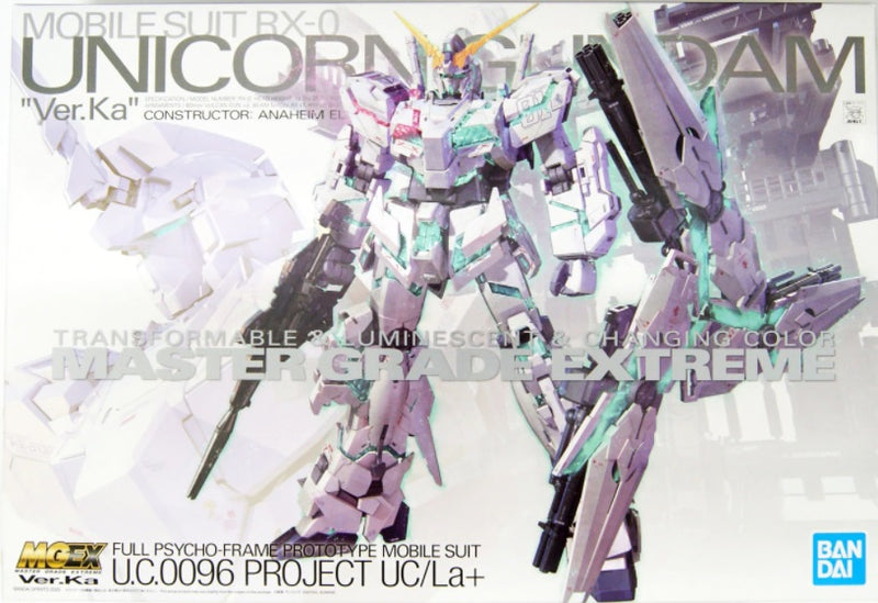 MGEX 1/100 Unicorn Gundam Ver.Ka Plastic Model