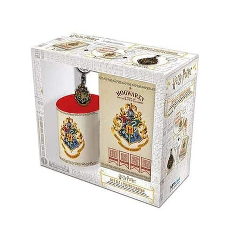 HARRY POTTER - Pck Mug320ml + Keyring + Notebook "Hogwarts"