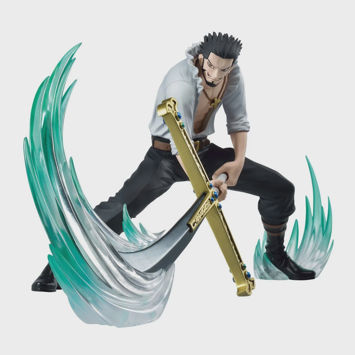 One Piece Dracule Mihawk Special Version DXF Statue