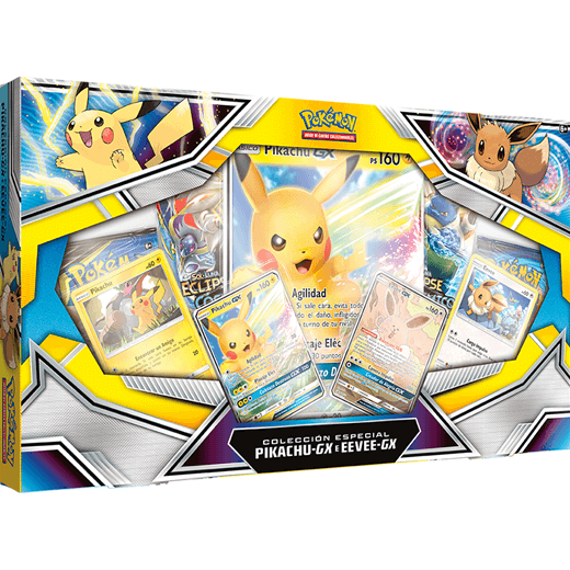 PIKACHU GX & EEVEE GX SPECIAL COLLECTIO BOX ESPANOL