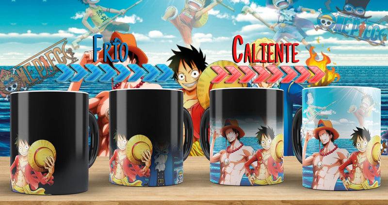 Taza Magica One Piece 006