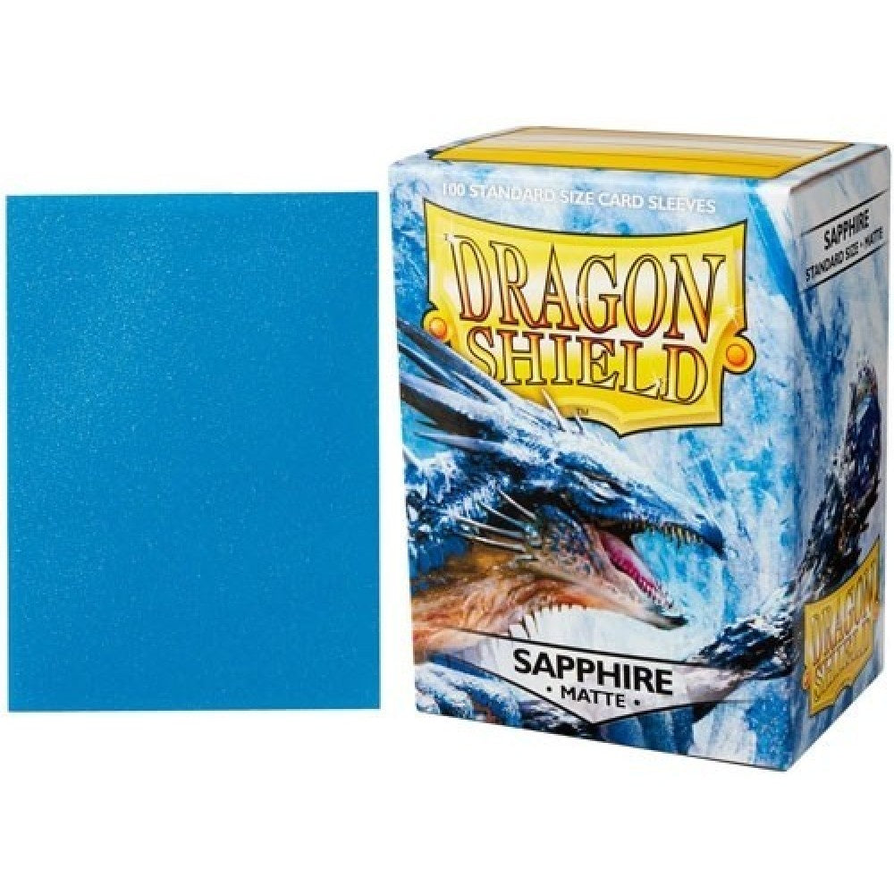 Dragon Shield Sleeves: Standard- Matte Sapphire (100 ct.)