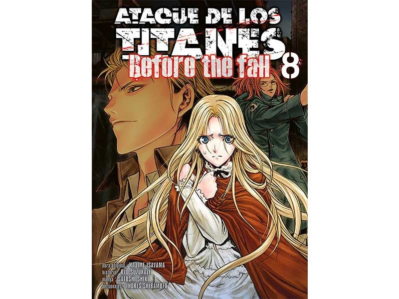 ATTACK ON TITAN BEFORE THE FALL N.8