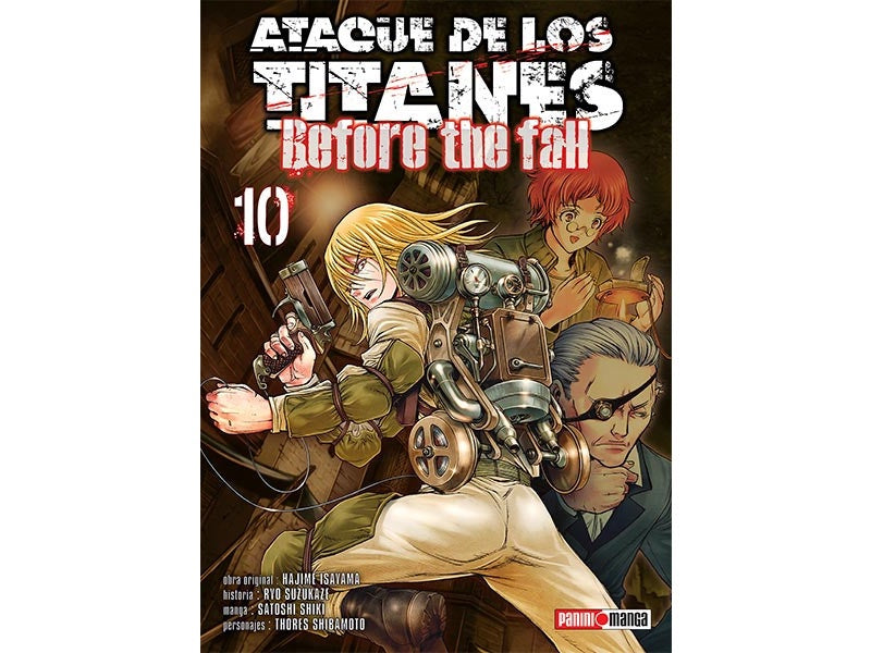 ATTACK ON TITAN BEFORE THE FALL N.10