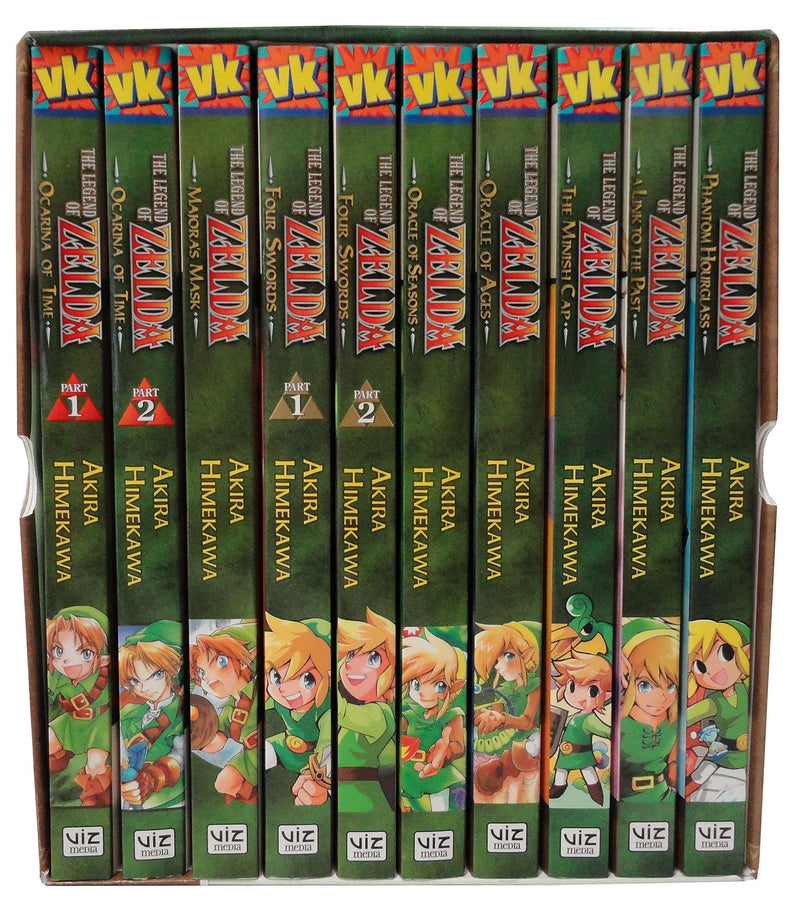 LEGEND OF ZELDA MANGA BOX SET (1-10) INGLES