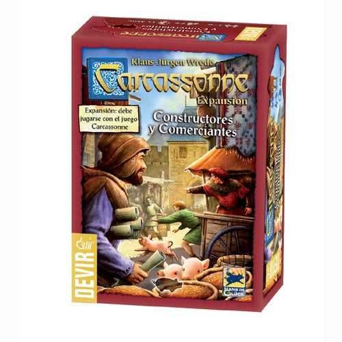 Carcassonne Expansión Constructores y comerciantes