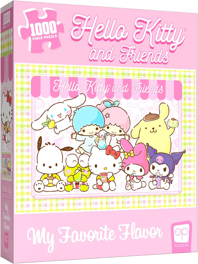 PUZZLE: HELLO KITTY AND FRIENDS MY FAVORITE FLAVOR