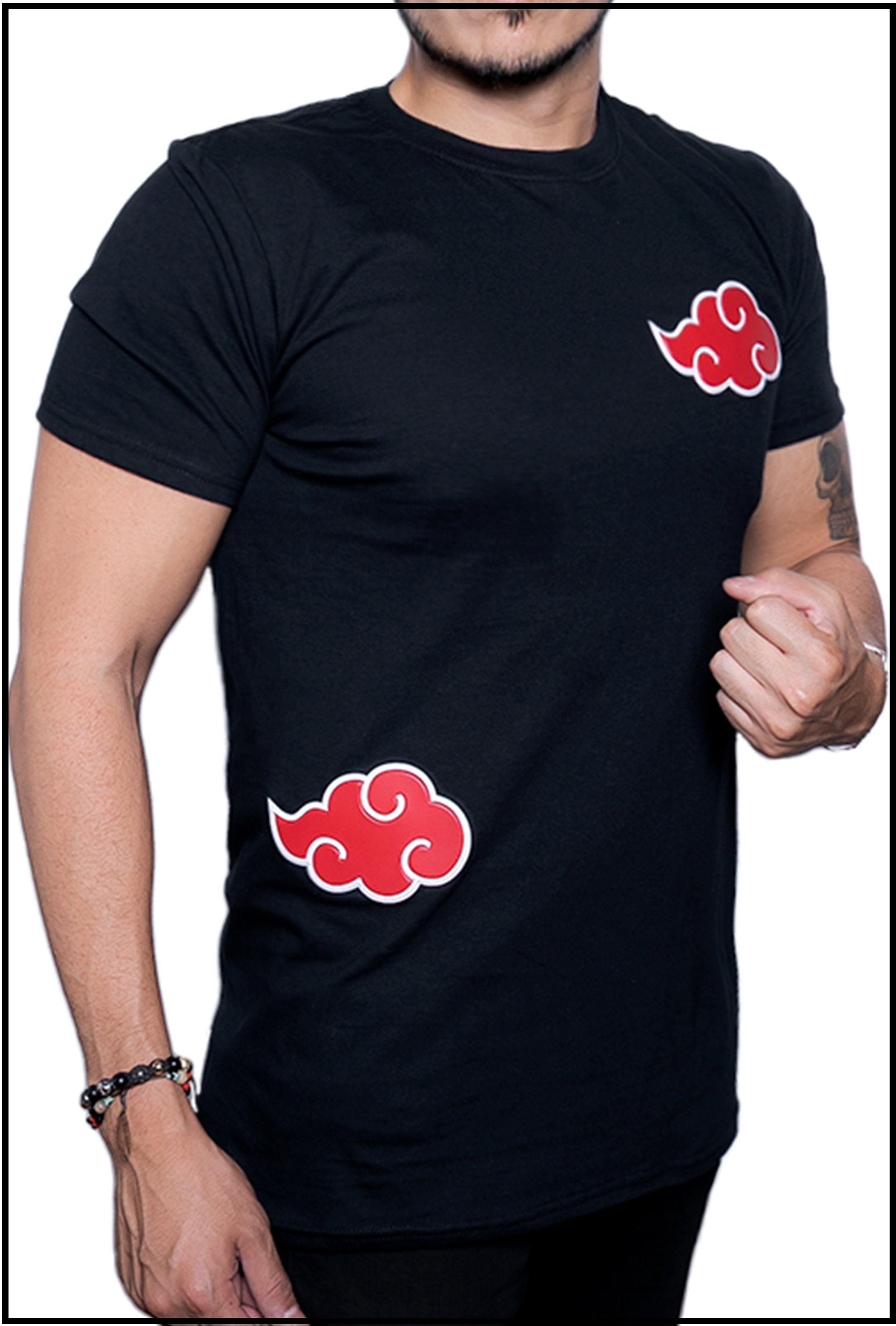 Playera Heredia Akatsuki Negra