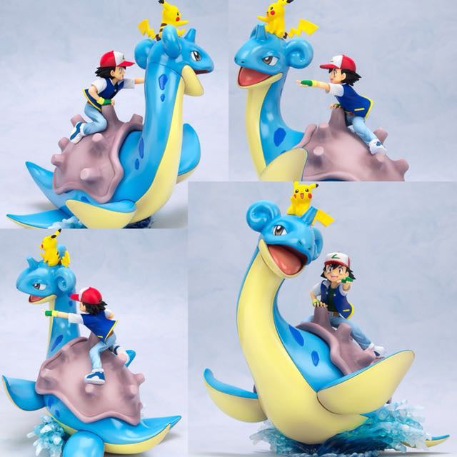 G.E.M. Series Pokemon Satoshi & Pikachu & Laplace