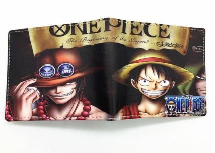 Cartera One piece Luffy Ace
