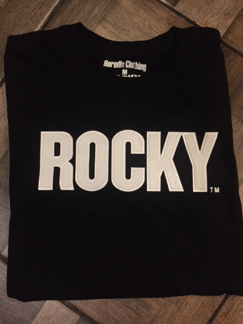 Playera de Rocky color Negra
