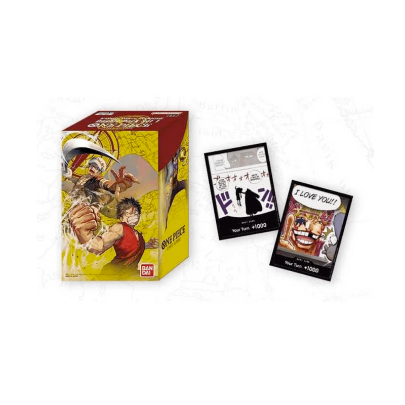 ONE PIECE TCG KINGDOMS OF INTRIGUE DOUBLE PACK SET 1