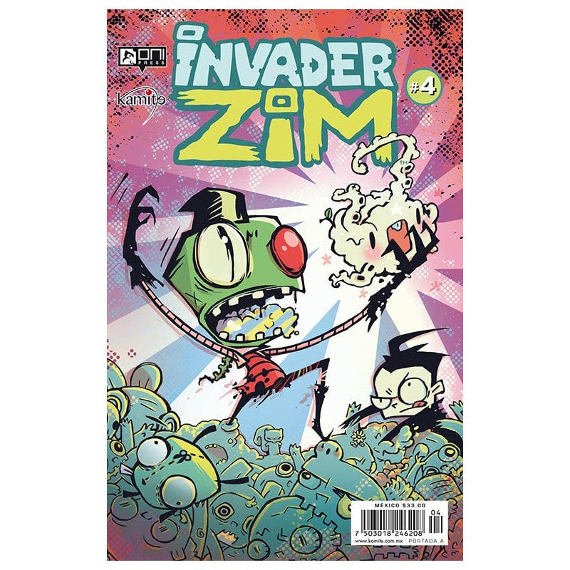 COMIC INVADER ZIM N.4-A