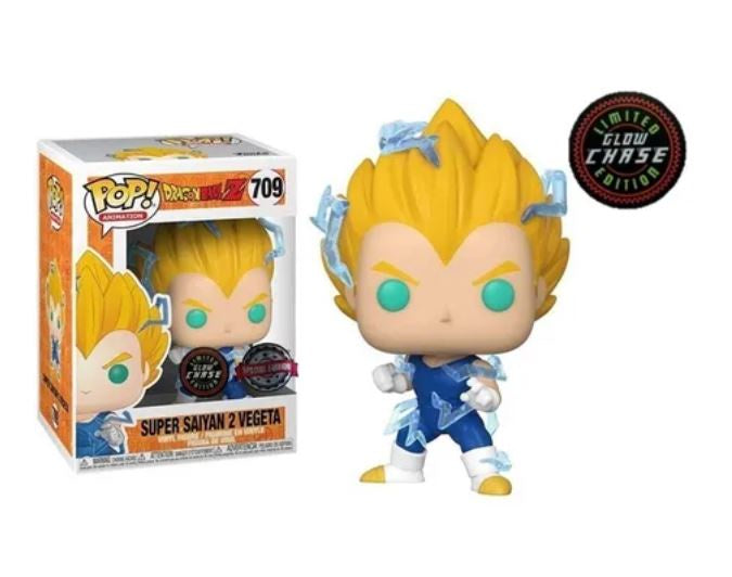 Funko Super Saiyan 2 Vegeta 709 CHASE Special Edition Exclusive