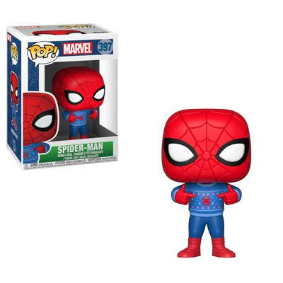 Funko Spider-Man w/ Ugly Sweater 397