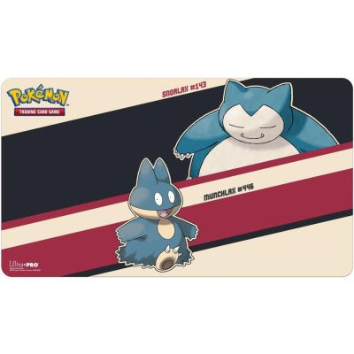 POKEMON TCG PLAYMAT SNORLAX Y MUNCHILAX