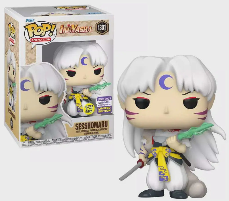 FUNKO SESSHOMARU 1301 (SUMMER CONVENTION 2023 LIMITED EDITION) GLOWS IN THE DARK