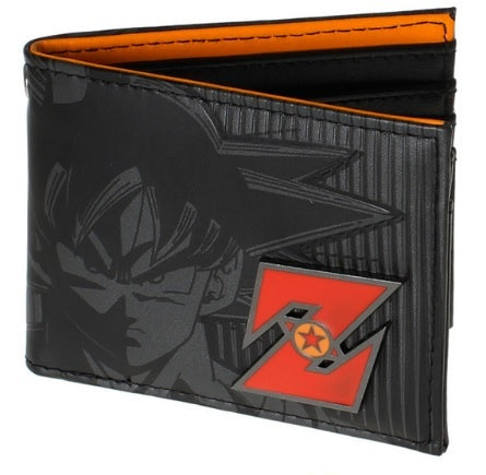 Cartera dragon ball z logo metal