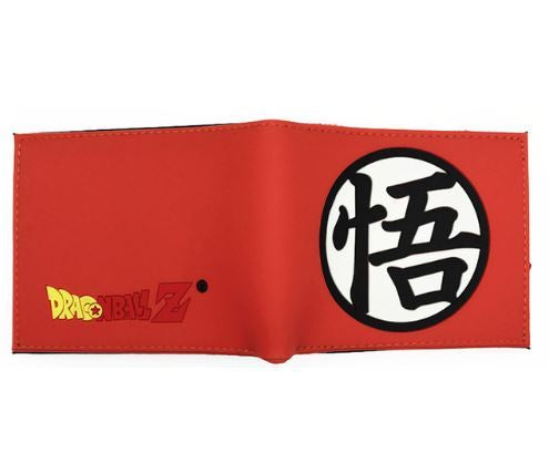 Cartera Dragon ball Naranja Kanji