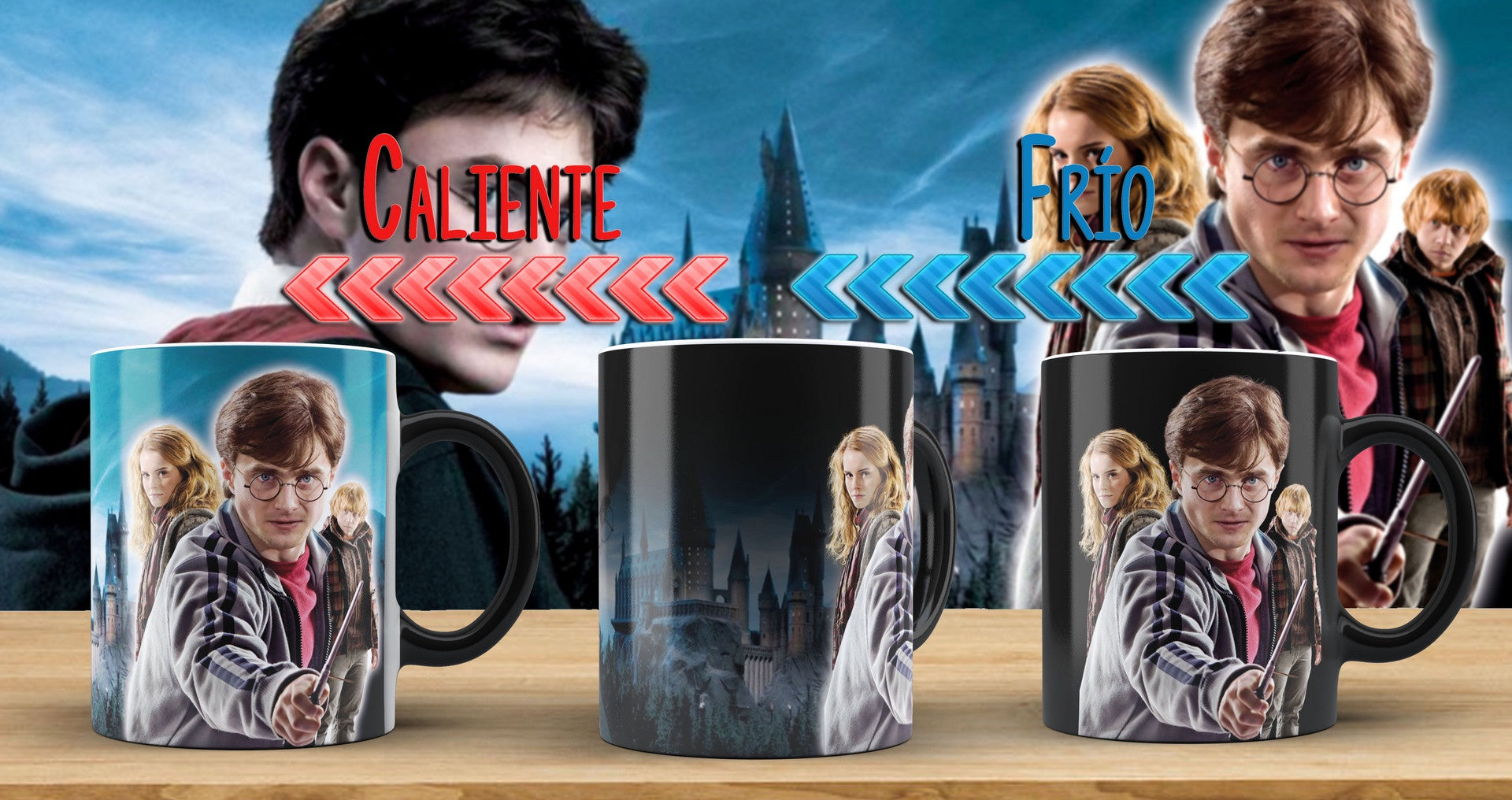 Taza Magica Harry Potter 008