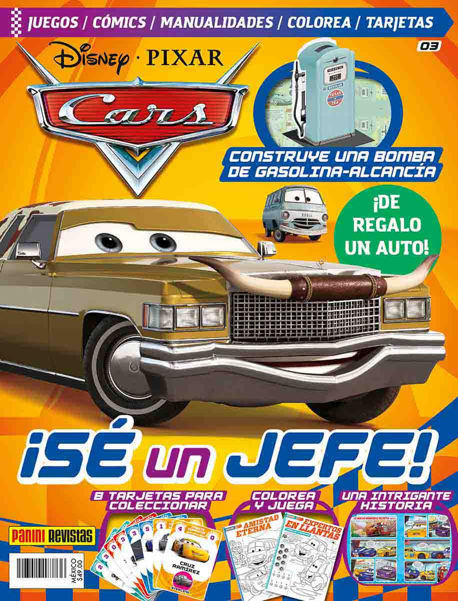 REVISTA DISNEY CARS N.3 TEX