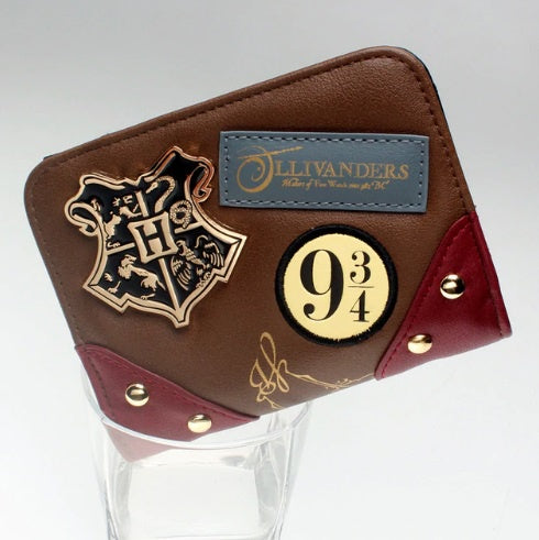Cartera Harry Potter  9 3/4 logo metal