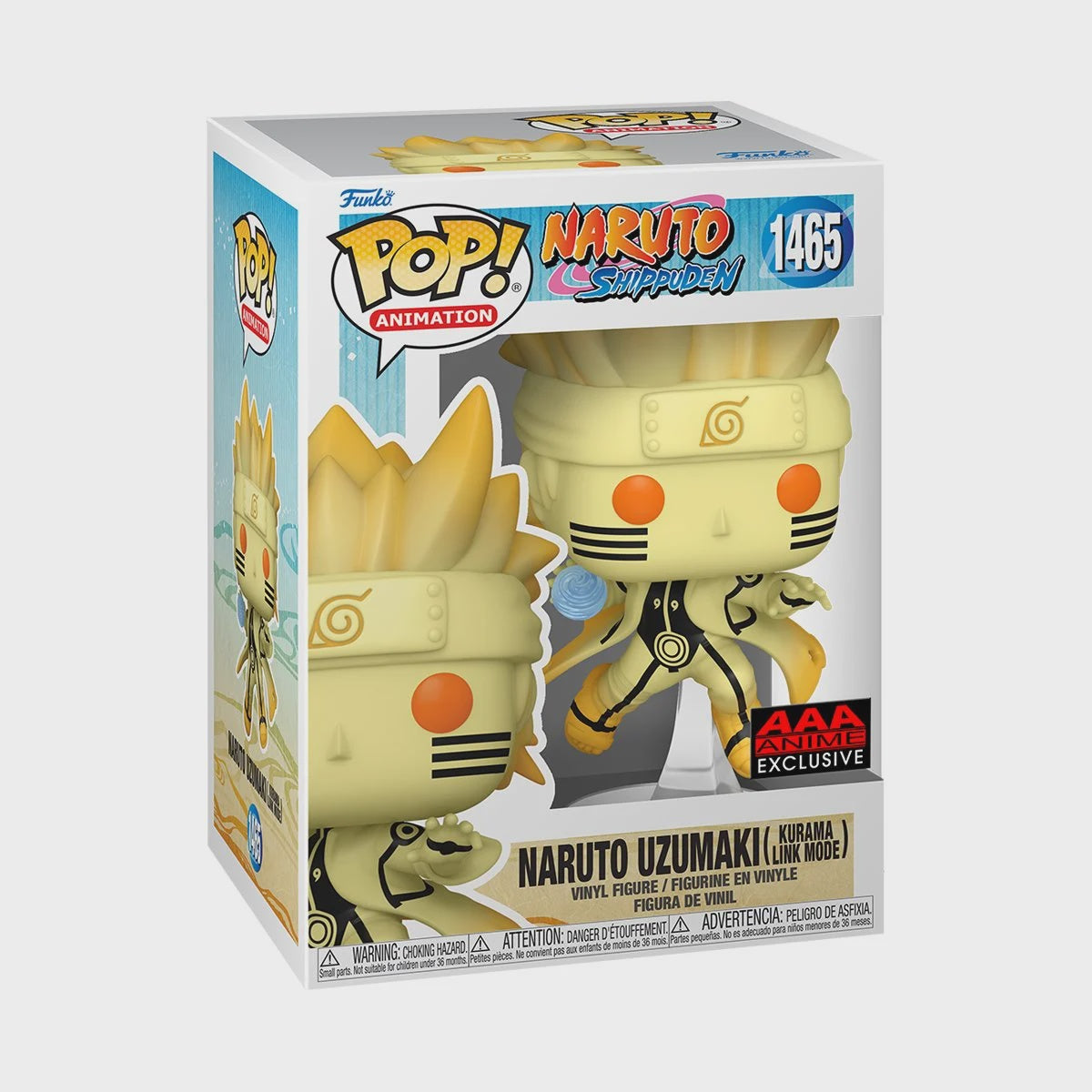 FUNKO NARUTO UZUMAKI (KURAMA LINK MODE) 1465