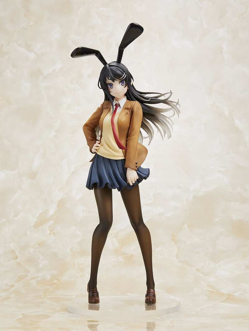 Rascal Series Coreful Figure Sakurajima Mai Uniform Bunny ver. Prize Figure
