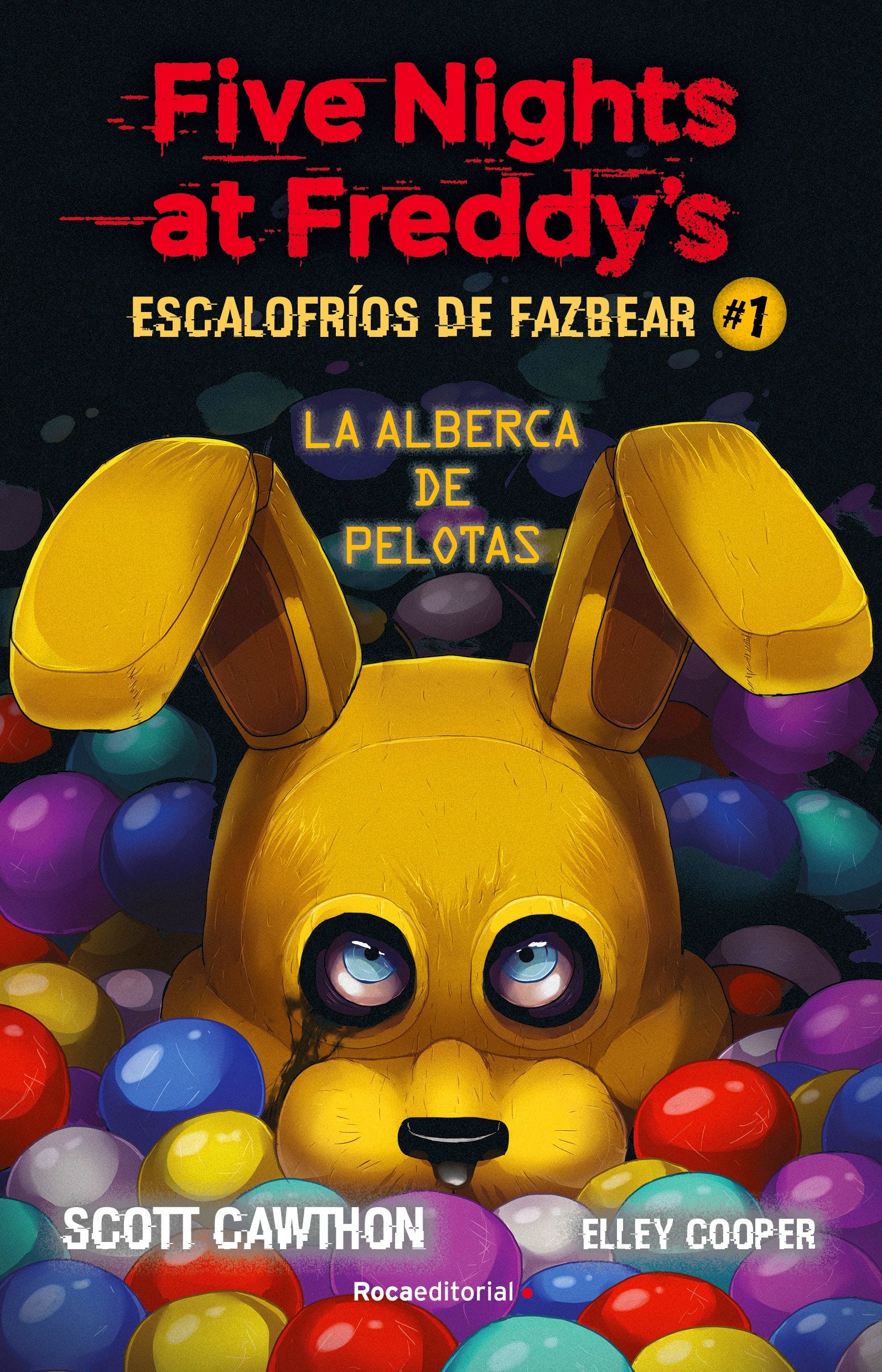 FIVE NIGHTS AT FREDDY'S. ESCALOFRÃOS DE FAZBEAR 1 LA ALBERCA DE PELOTAS