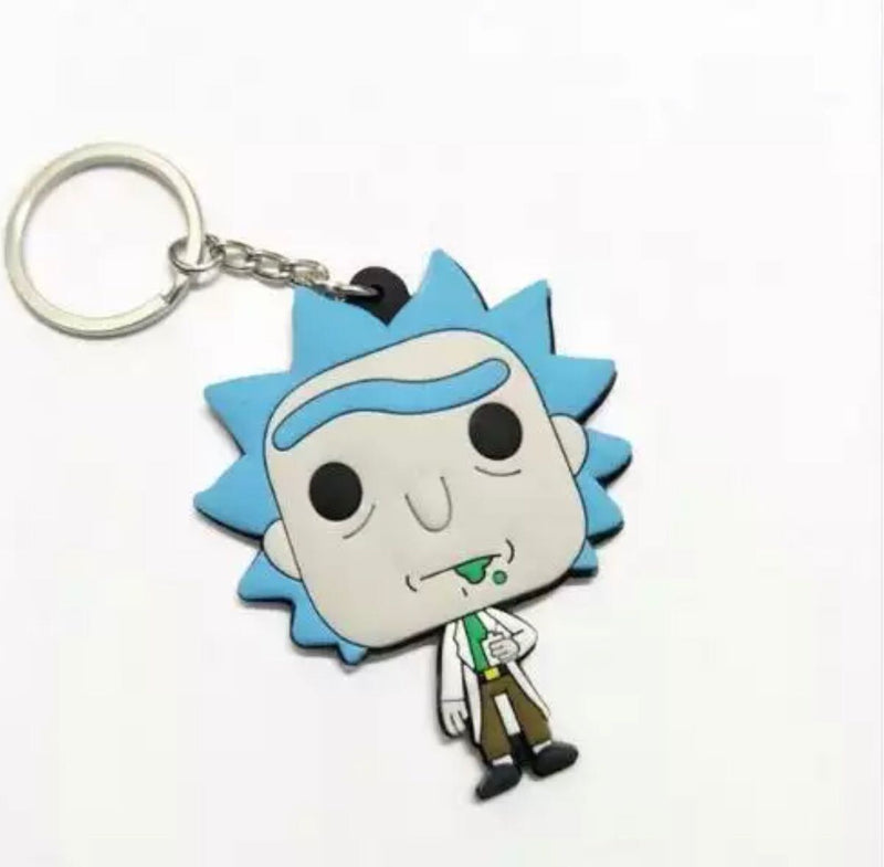 Llavero Plastico Rick & Morty Rick