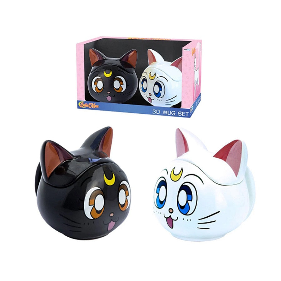 Set 3D Mug Luna y Artemis