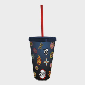 DEMON SLAYER - Pillars Vaso plastico, 16 oz.
