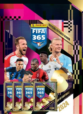 ALBUM FIFA 365 2024 + 4 SOBRES DE ESTAMPAS