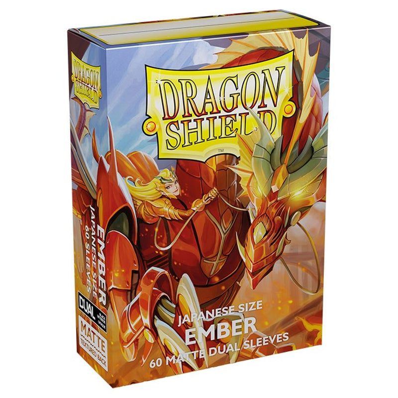 Dragon Shield MICAS: Japanese DUAL- Matte Ember 'Alaria, Warrior Princess' (60 ct.)